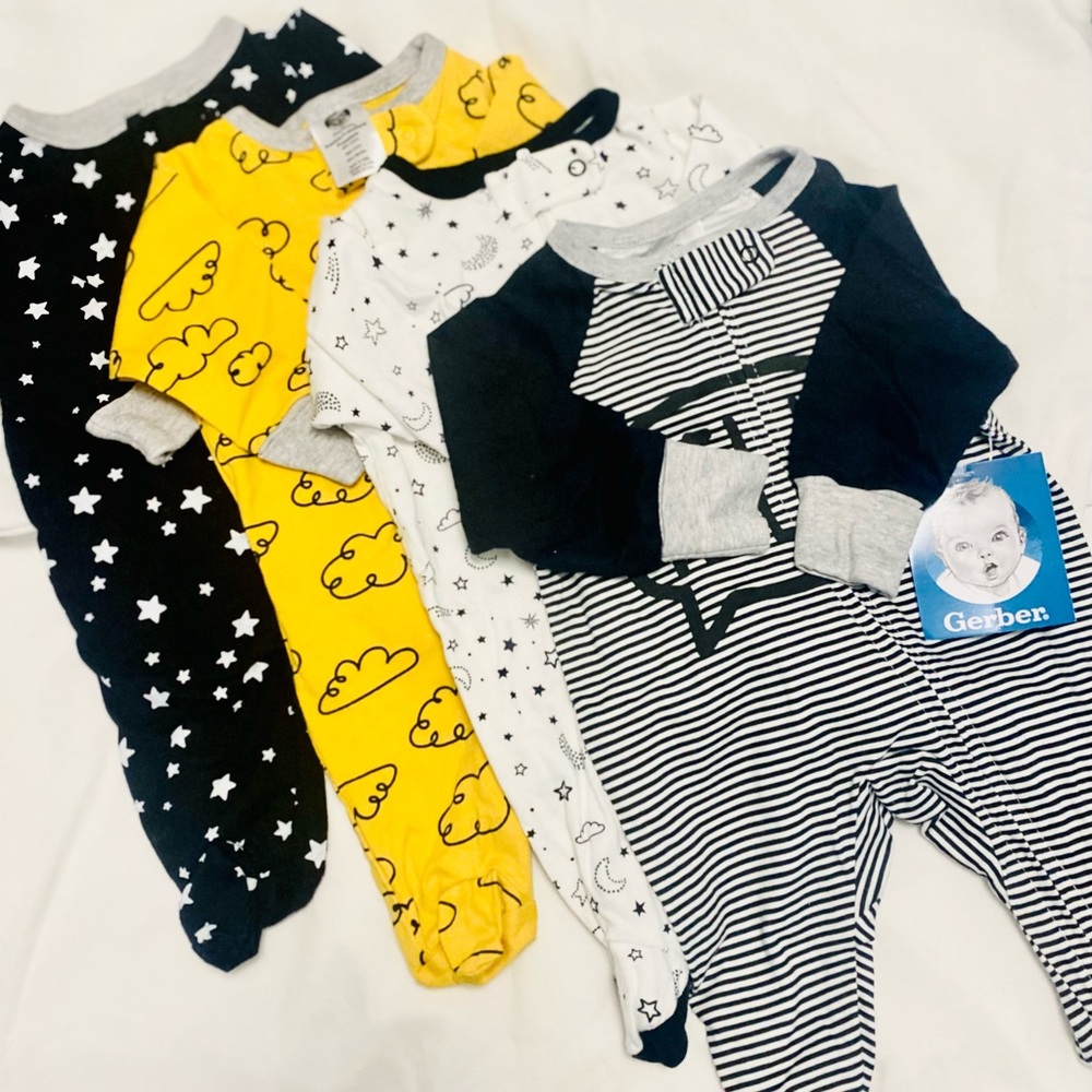 Gerber 100% cotton sleepers
